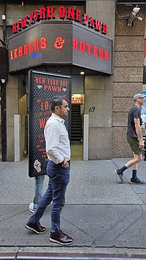 Hemant Thaker on 47th Street